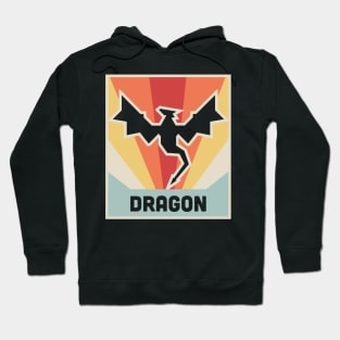 DRAGON | Vintage Style Dragon Poster Hoodie